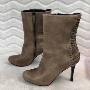 Cole Haan Tan Heeled Boots